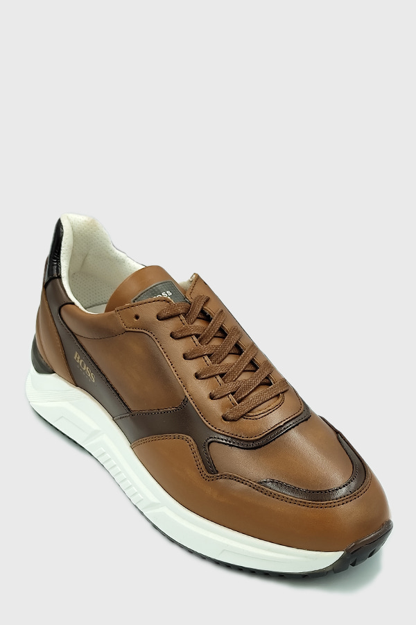 ΠΑΠΟΥΤΣΙΑ BOSS SHOES - COGNAC BURN